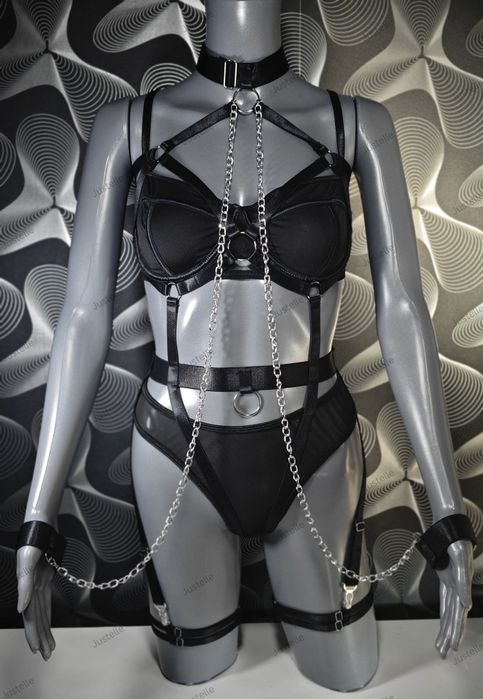 Komplet sexy bielizny erotycznej Justelle_premium m/l prezent