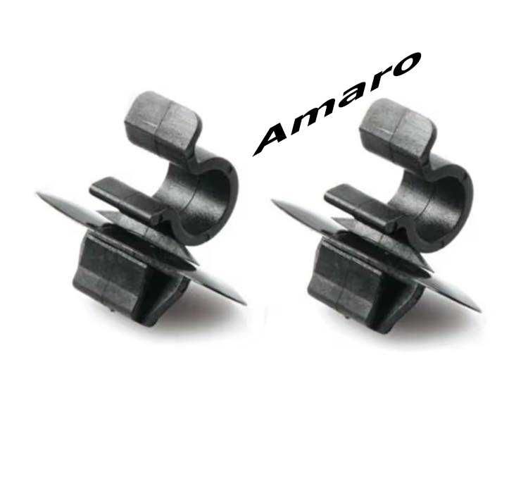 2 Suportes/Clips Vareta/Haste Capot (Citroen C2, C3, C4, C5, AX)|NOVOS