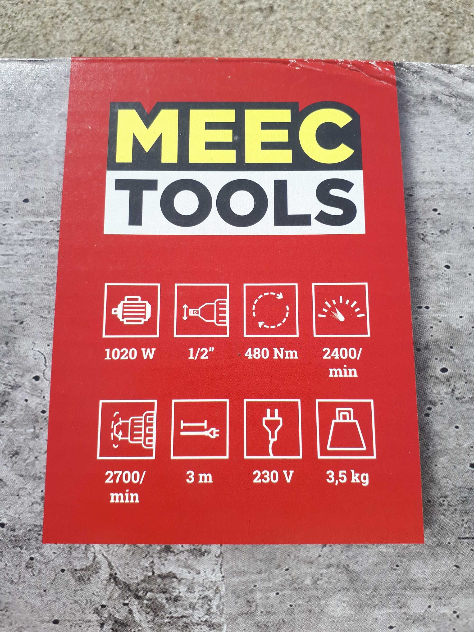 Klucz udarowy MEEC TOOLS 1020W 480 NM