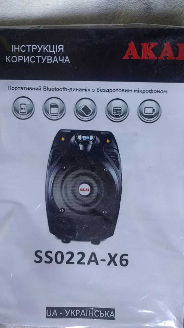 пульт ДУ к колонке AKAI SS022A-X6