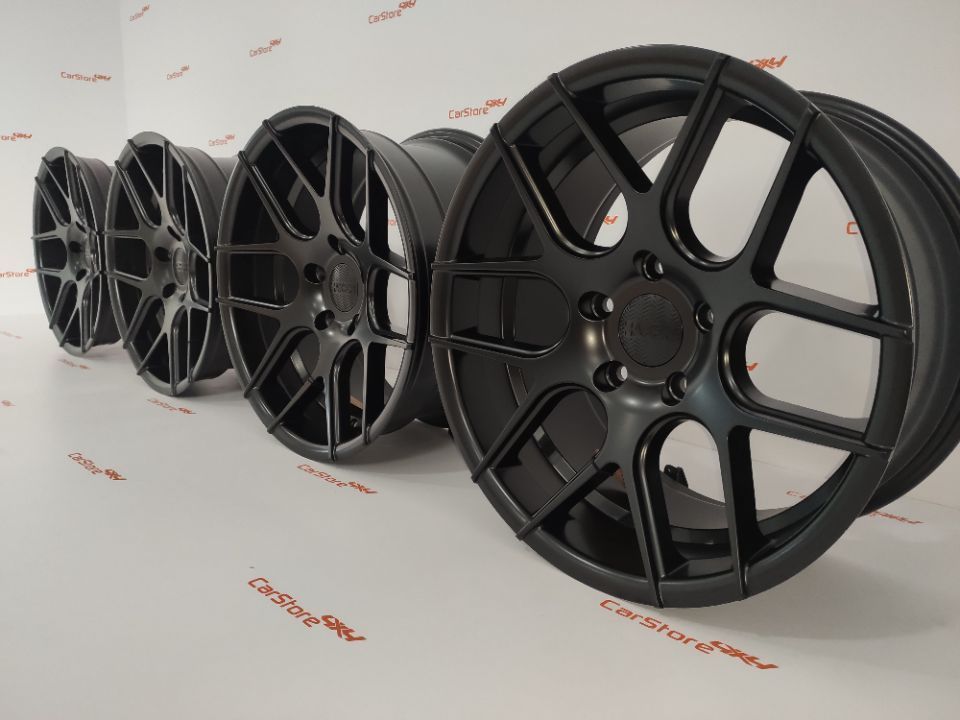 Jantes Haxer HX022 17 8 + 9 et 35 5x120 Black