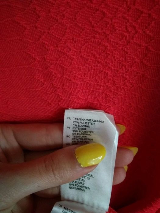 Czerwona sukienka H&M