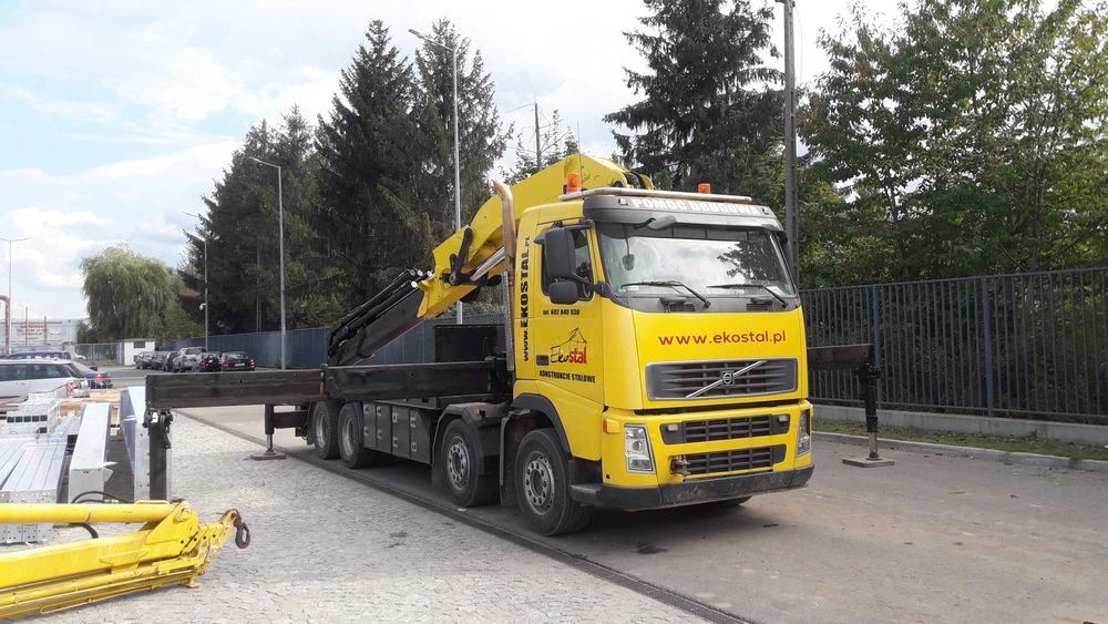 Wynajem usługi dźwigowe usługa HDS dźwig transport BDF montaż