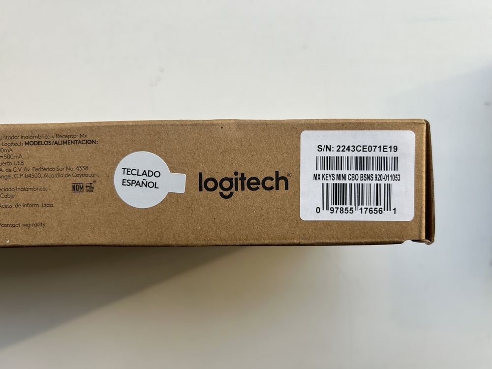 Клавіатура з комплекту Logitech MX Keys Mini for Business (ISO)