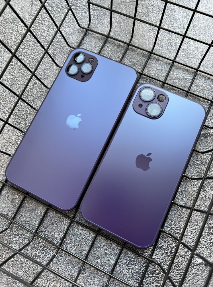Чехол ag Glass case на iPhone 13 и другие, чохол для Айфон стеклянный