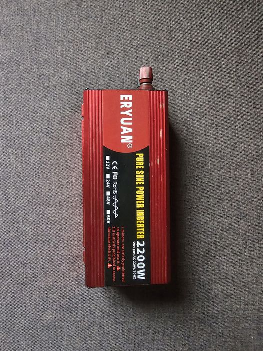 Інвертор з правильною синусоїдою Eryuan 2200 W 12-220