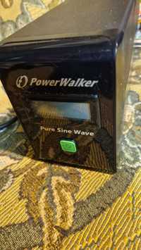 UPS Power Walker 800VA 2X PL 230V czysta Sinusoida