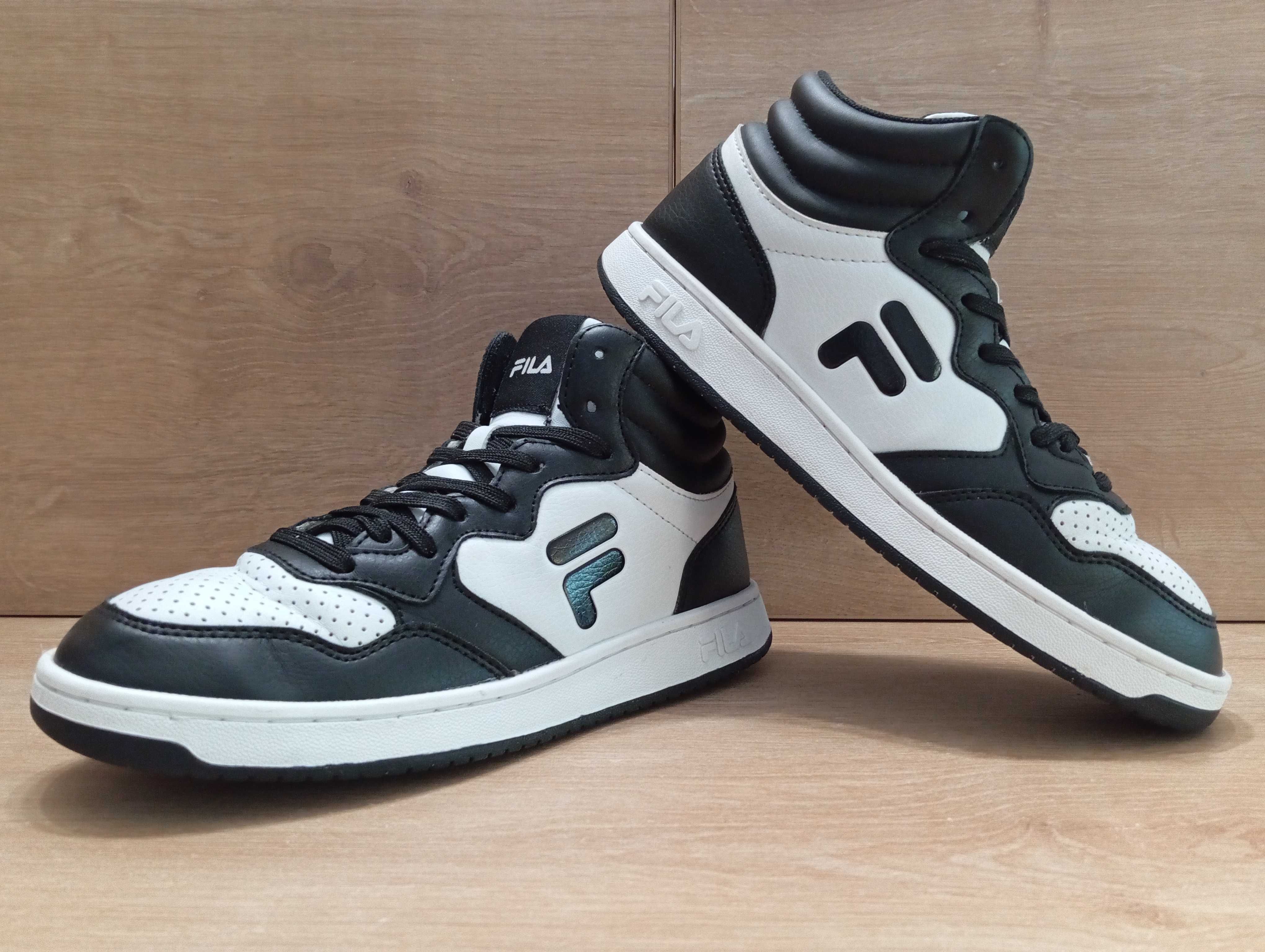 FILA Buty Sneakersy ocieplane czarno-białe rozm. 37 /24cm