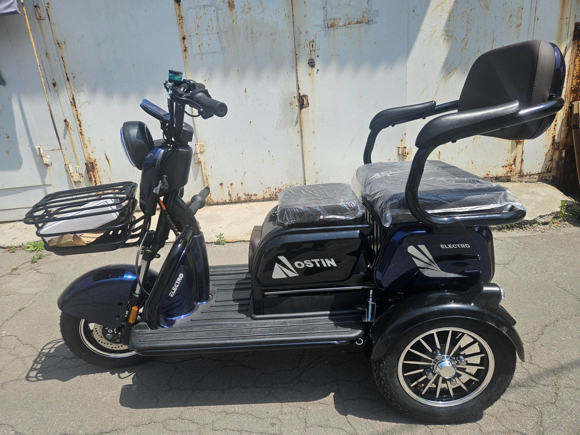 Электро трицикл електротрайк Corso Ostin 800Вт 23 Ah