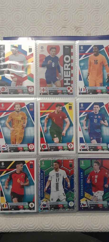 Euro 2024 cartas topps