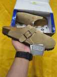 Birkenstock, damskie beżowe kapcie, rozmiar 43