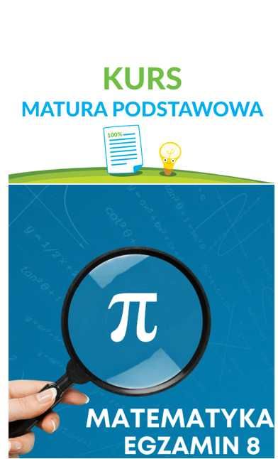 Kurs Test 8 Klasisty/ Matura Podstawowa Mat- Rozwiązywanie Egzamin