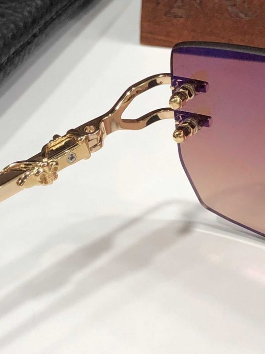 Мужские очки Chrome Hearts темные очки Хром Хартс солнцезащитные g207