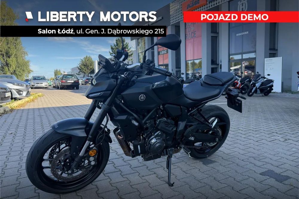 Yamaha MT -07 Y-AMT / DEMO / Salon Łódź / Jak nowa!
