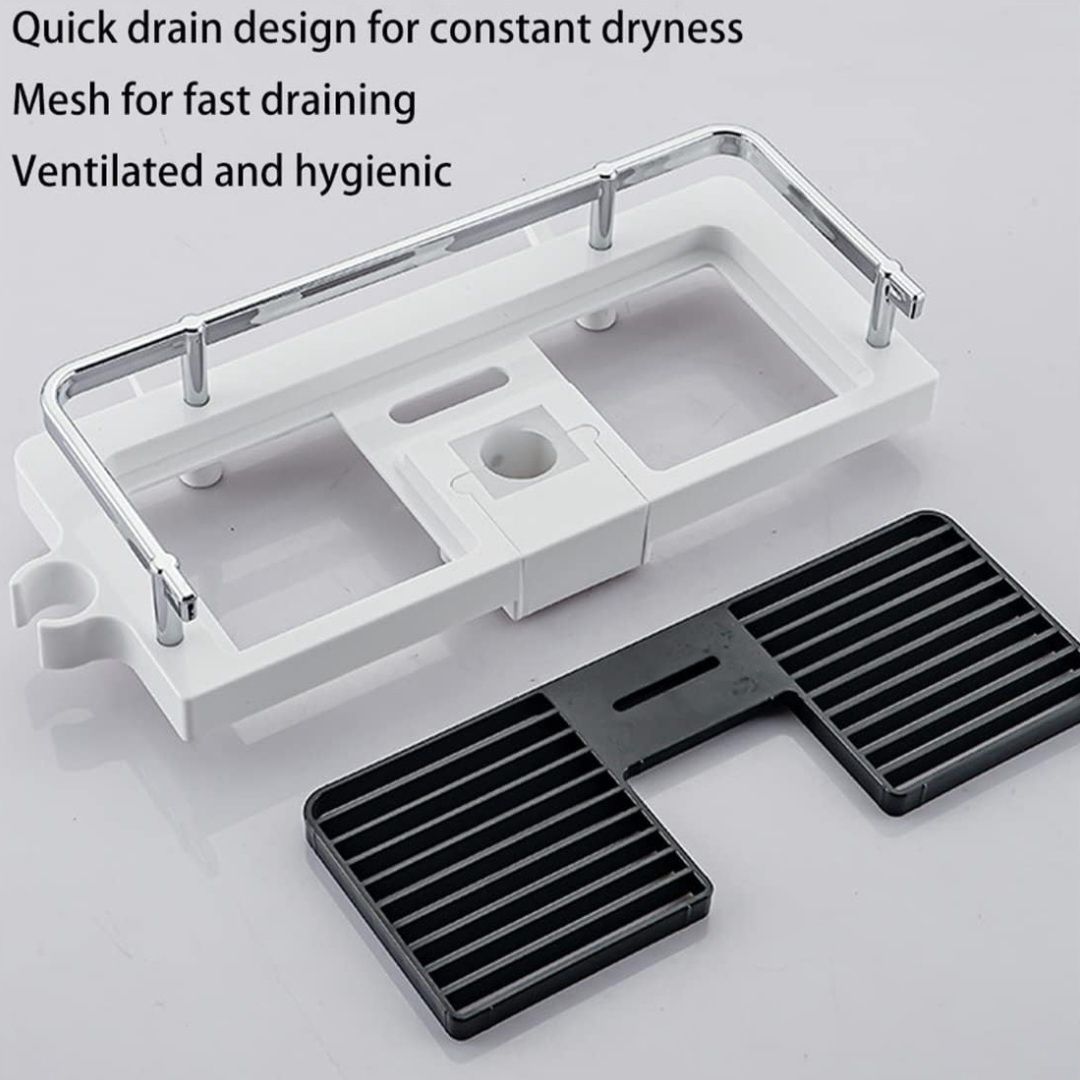 2 x Półka organizer do przechowywania pod prysznicem