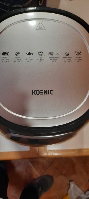 Fritadeira Ar Quente (Airfryer) Koenic 2,8 litros 1300 Watts