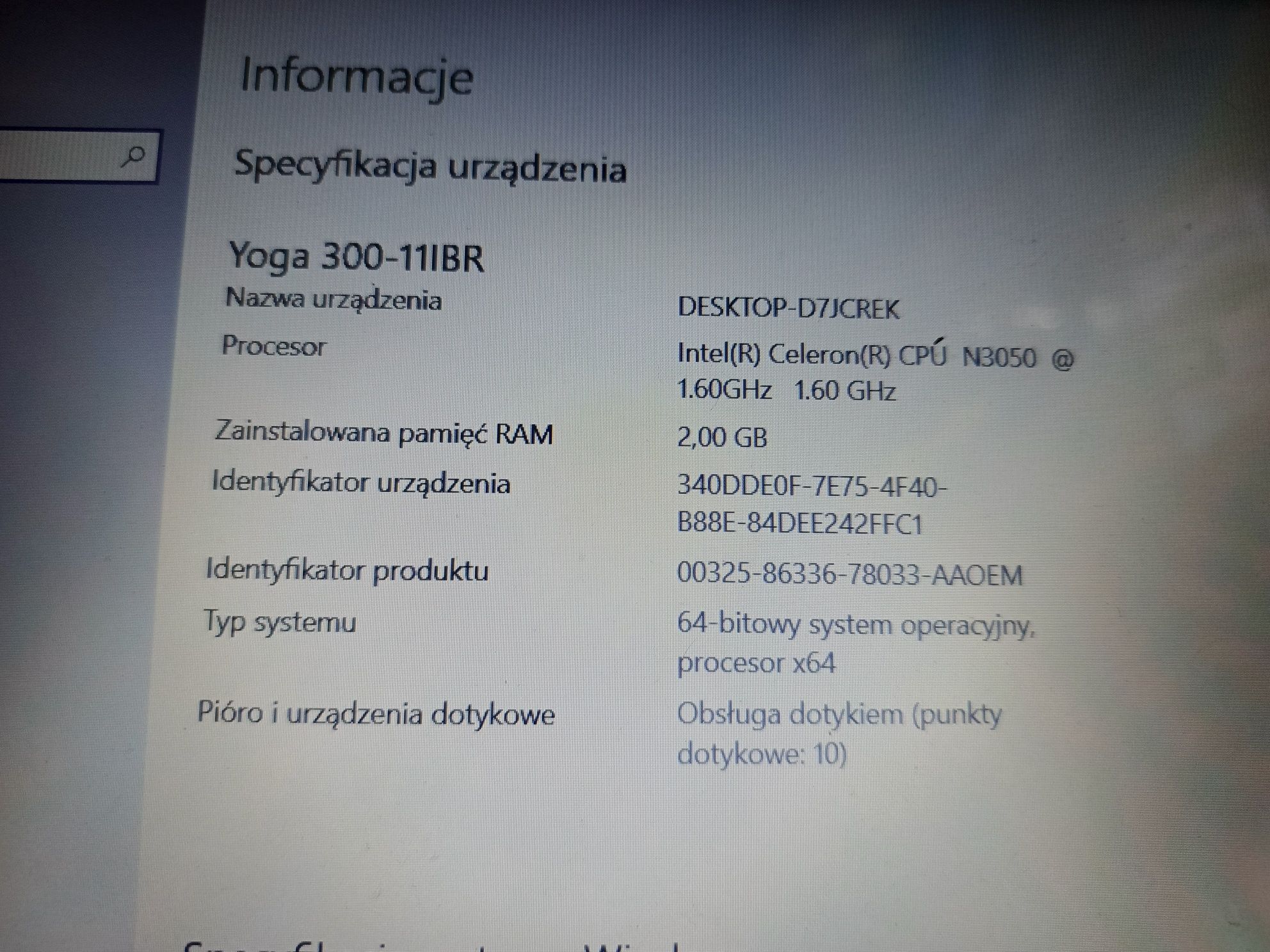 Notebook  Lenovo