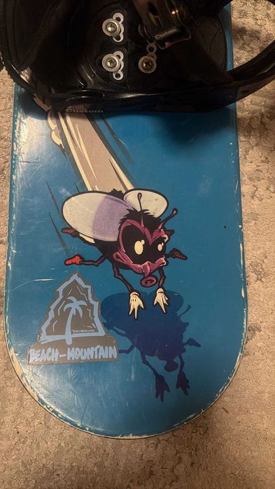 Deska snowboardowa Nidecker Swisengineering 139 cm + wiązania Burton