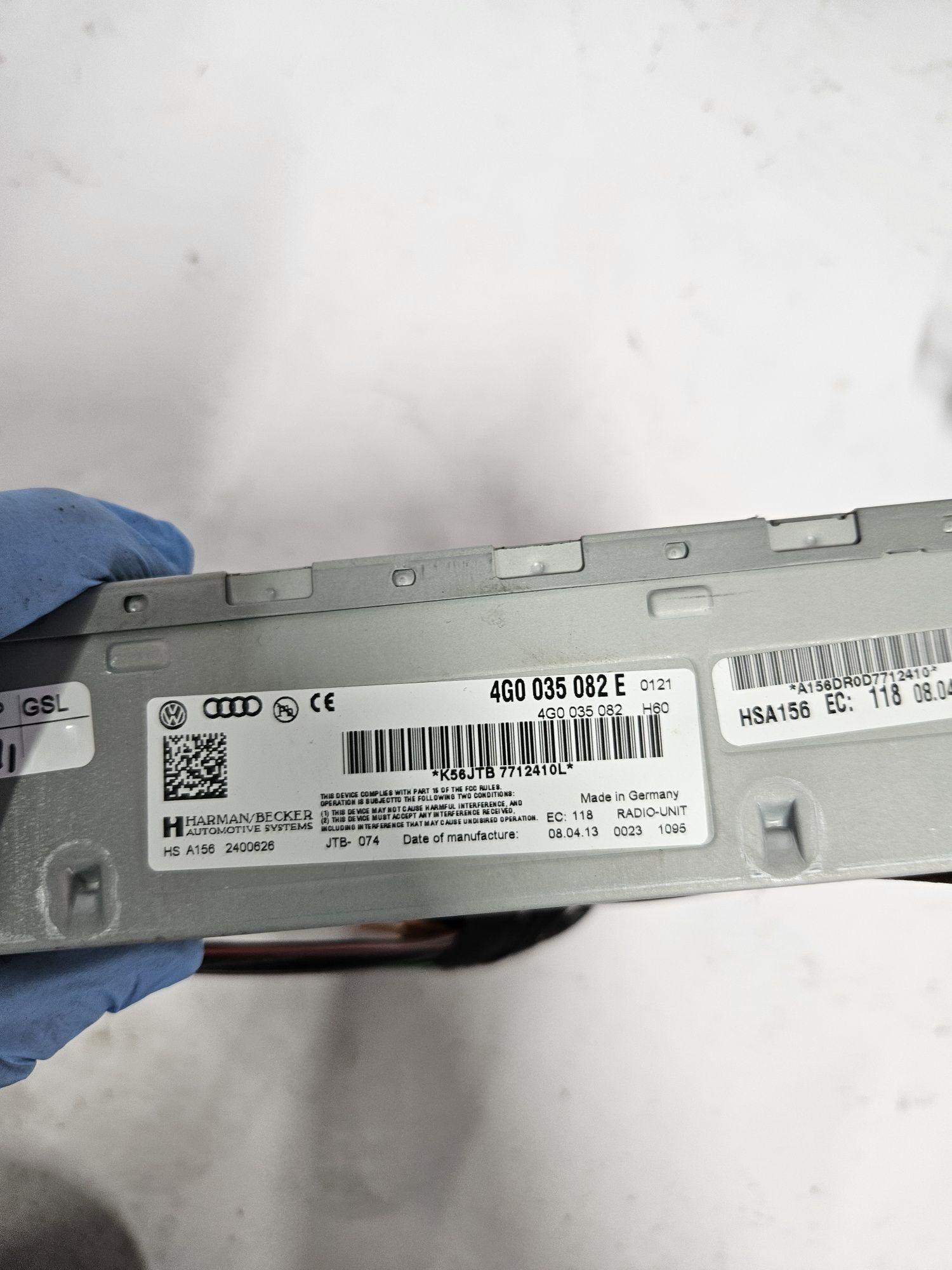 Audi a6 c7 a7 nawigacja navigacja 3G+ radio tuner czujnik nawigacji