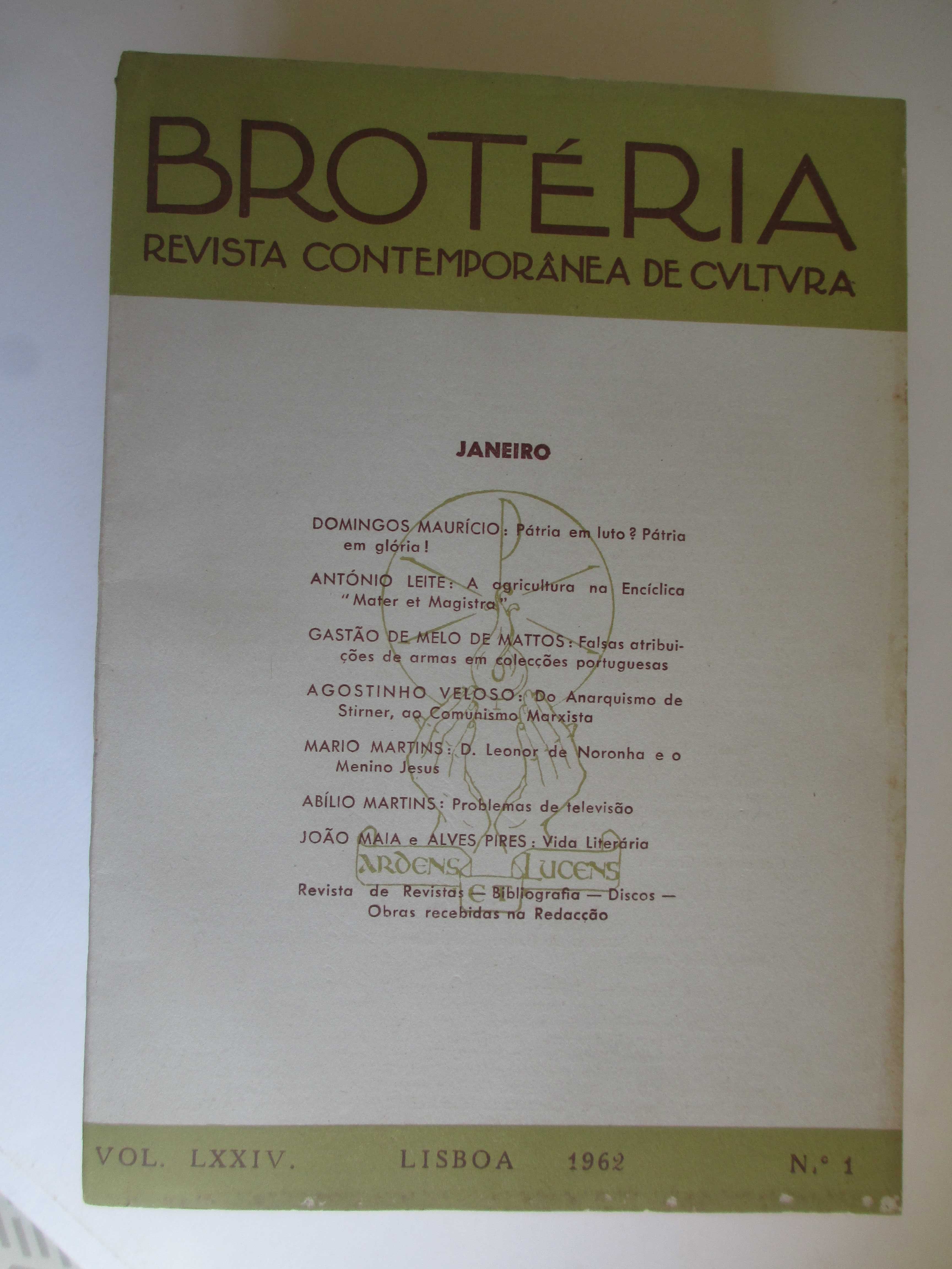 Revista Brotéria – 10 anos completos