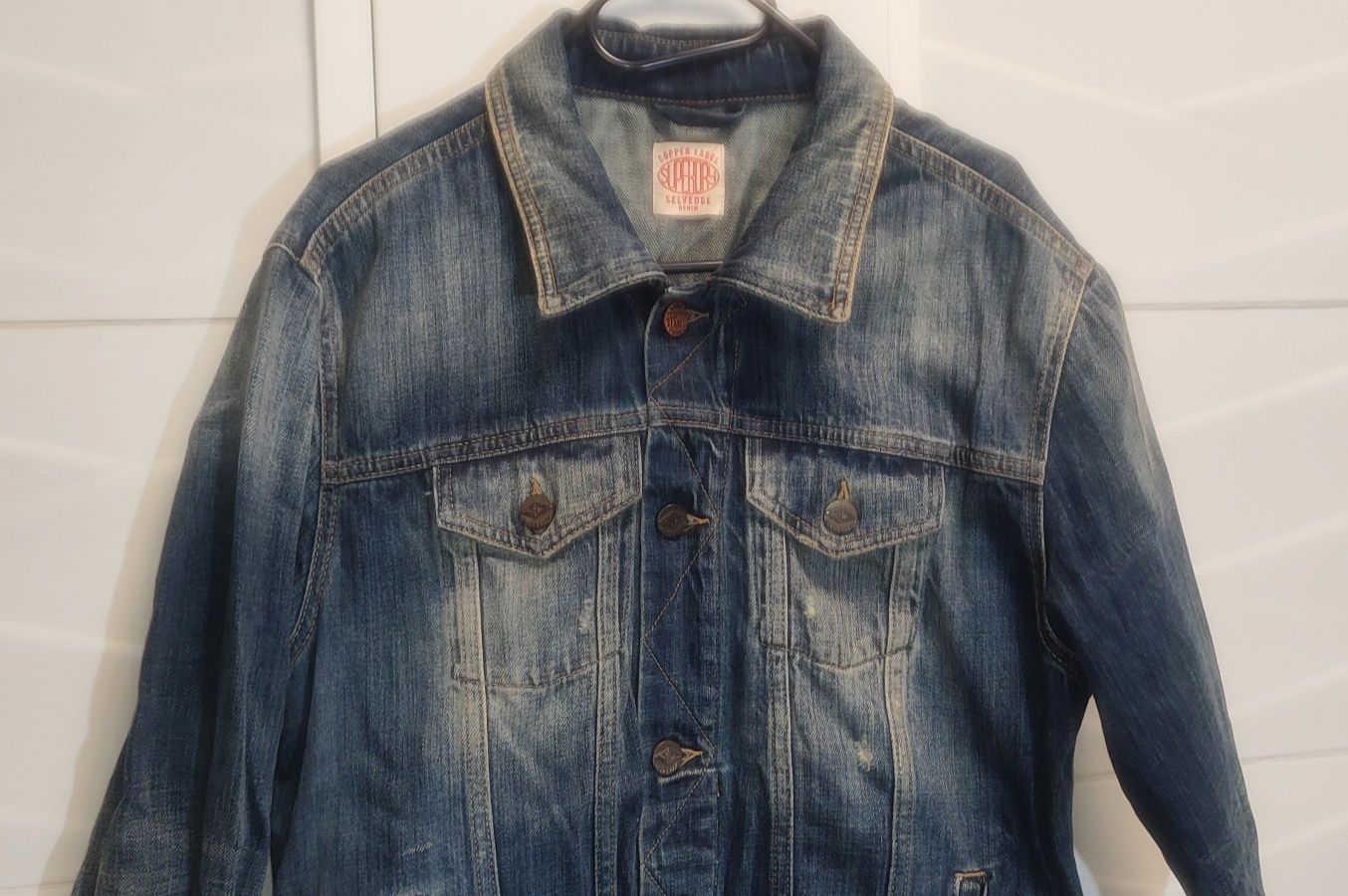 Kurtka Superdry r. L / XL katana jeansowa