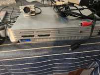 Playstation 2 FAt 5003 Silver duży zestaw