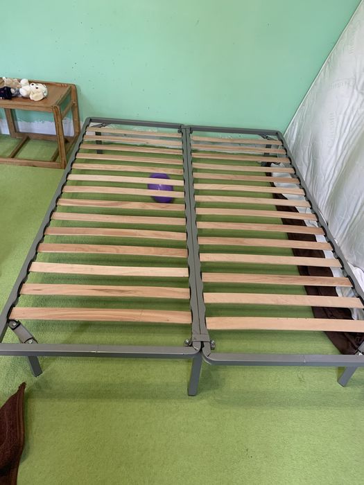 Двоспальний матрац з ламелями