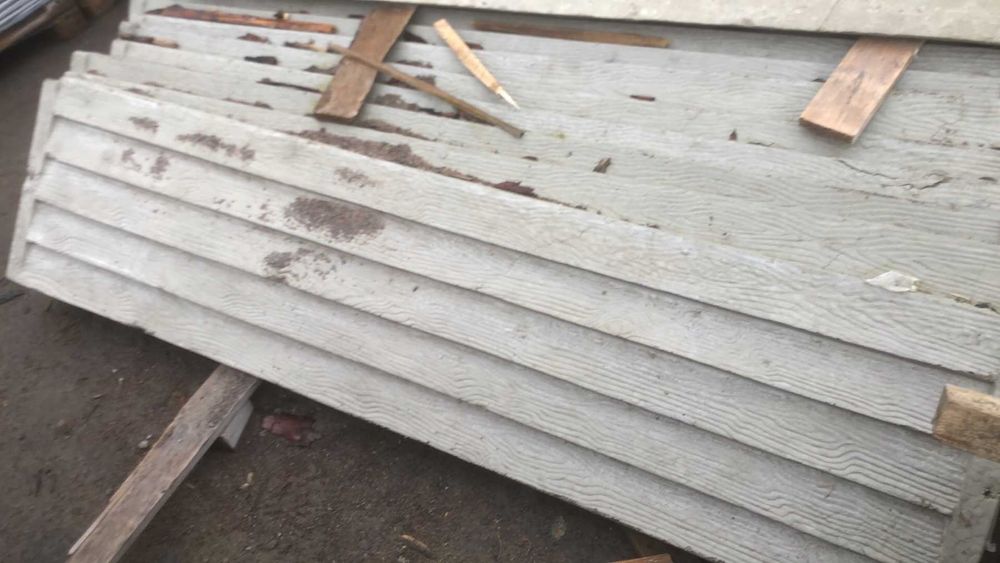 Евроогорожа, бетонна огорожа б/у некондиція