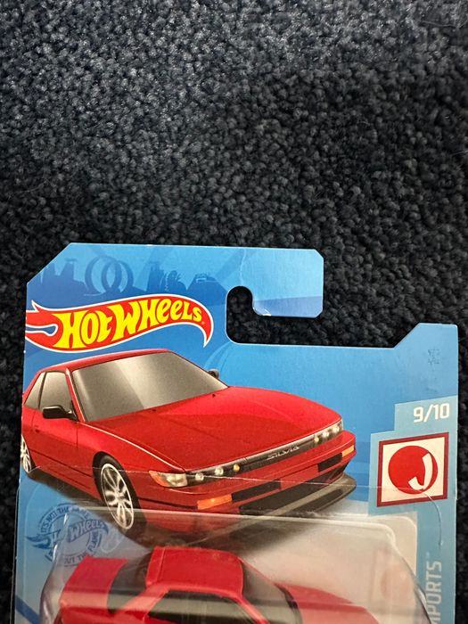 hot wheels nissan silvia S13 (S13) czerwony