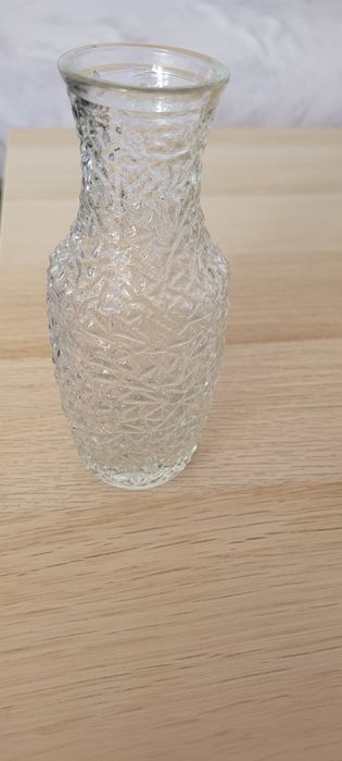 Wazon szklany lodowy grys