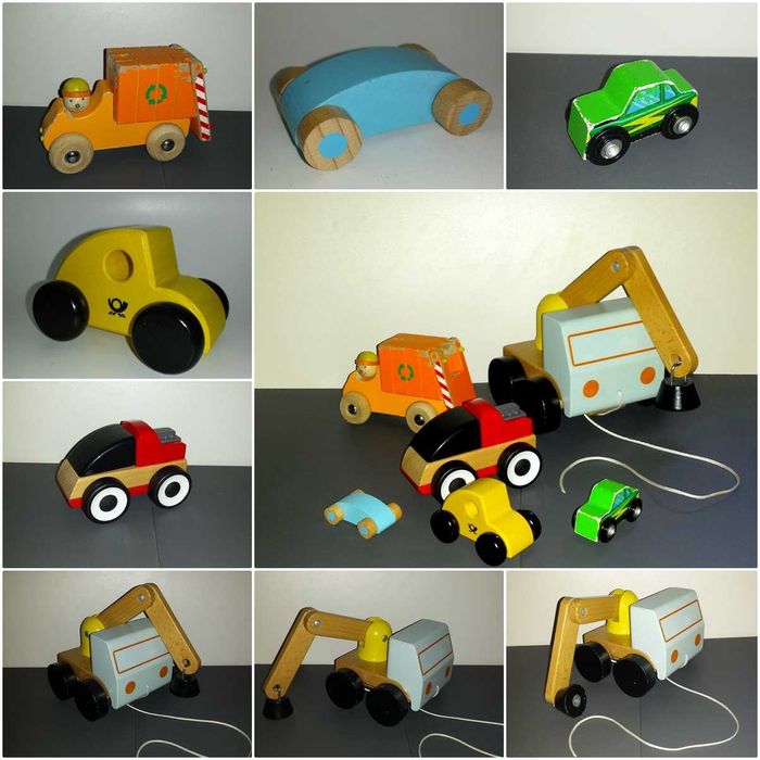 Детские игрушки деревянные игрушки деревяні іграшки машинки кран