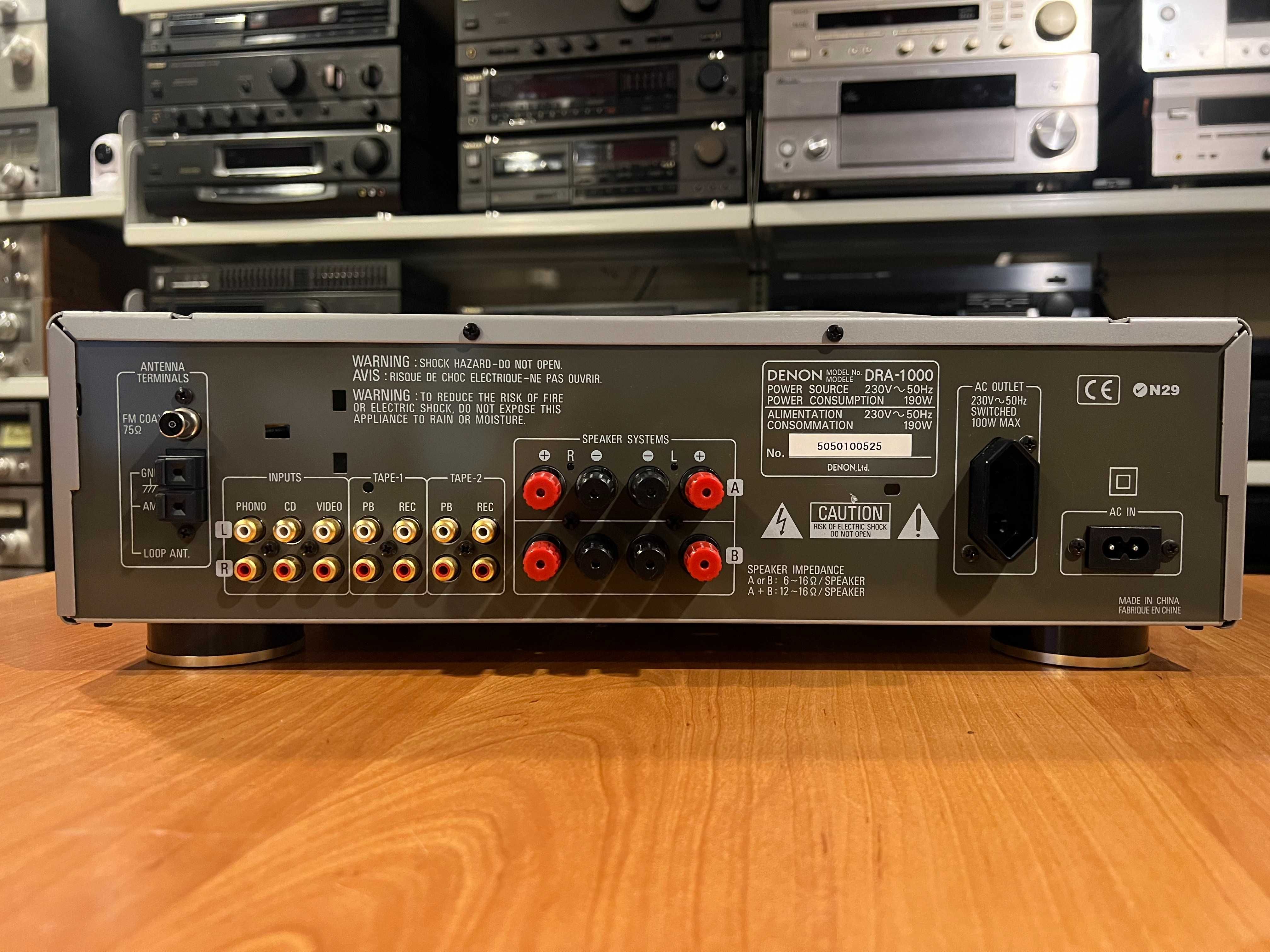 Amplituner Stereo Denon DRA-1000 Szampański Audio Room