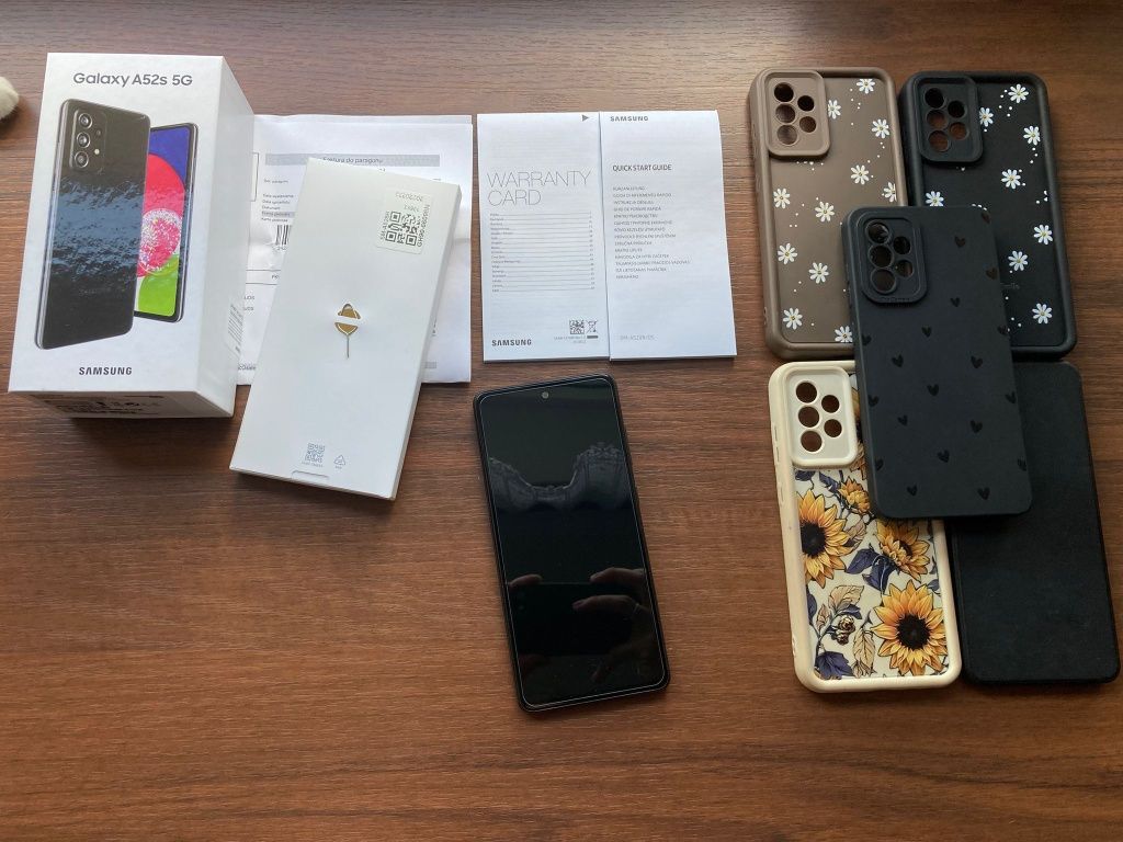 Sprzedam Samsung A52s 5G 128GB - stan bardzo dobry
