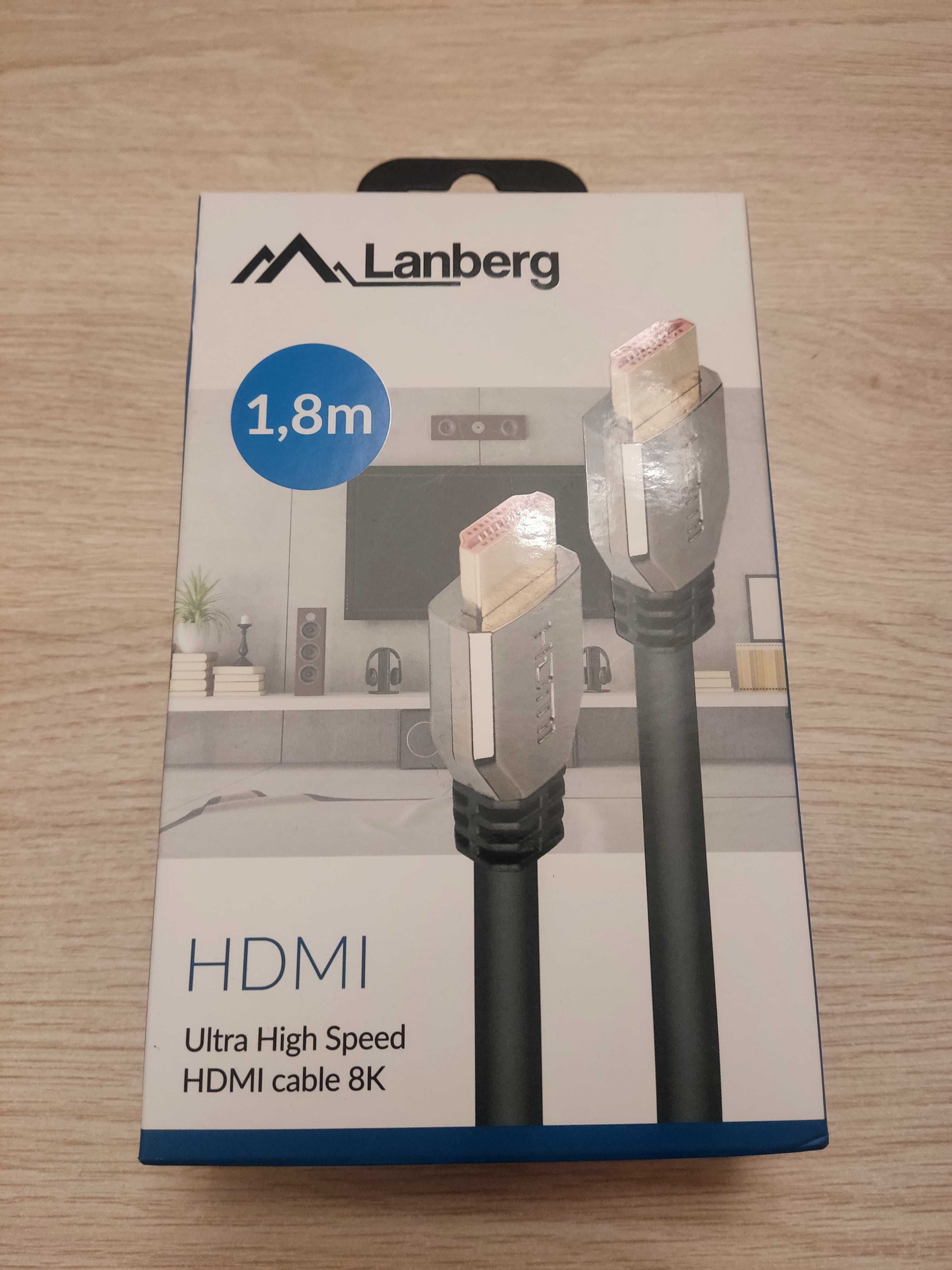 Kabel HDMI LANBERG 1.8 m