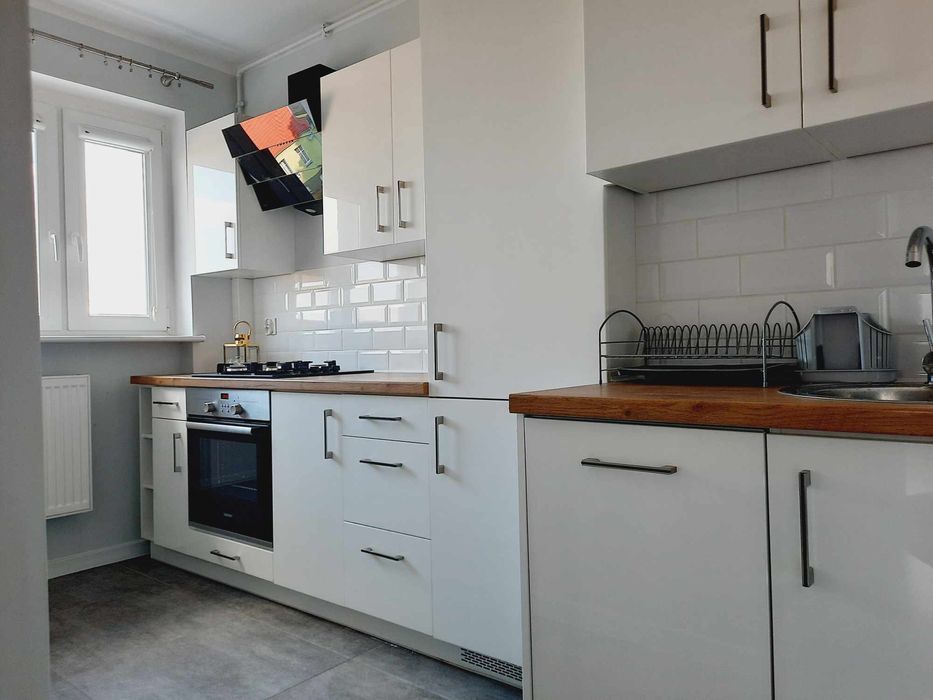 Mieszkanie 48m2, 3 pokoje, balkon, umeblowane, osiedle Zamoście