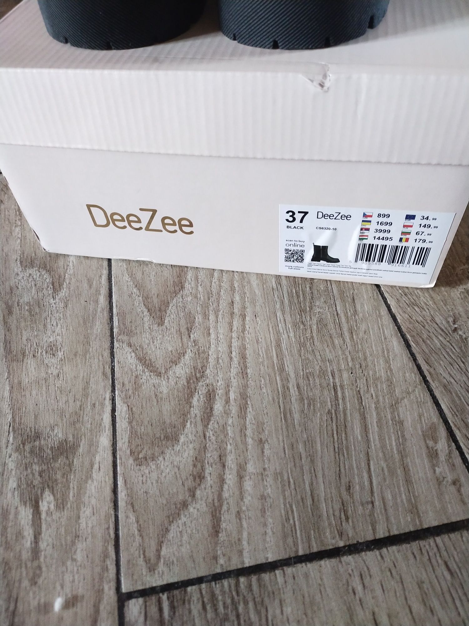 Nowe botki dziewczęce 37 DeZee