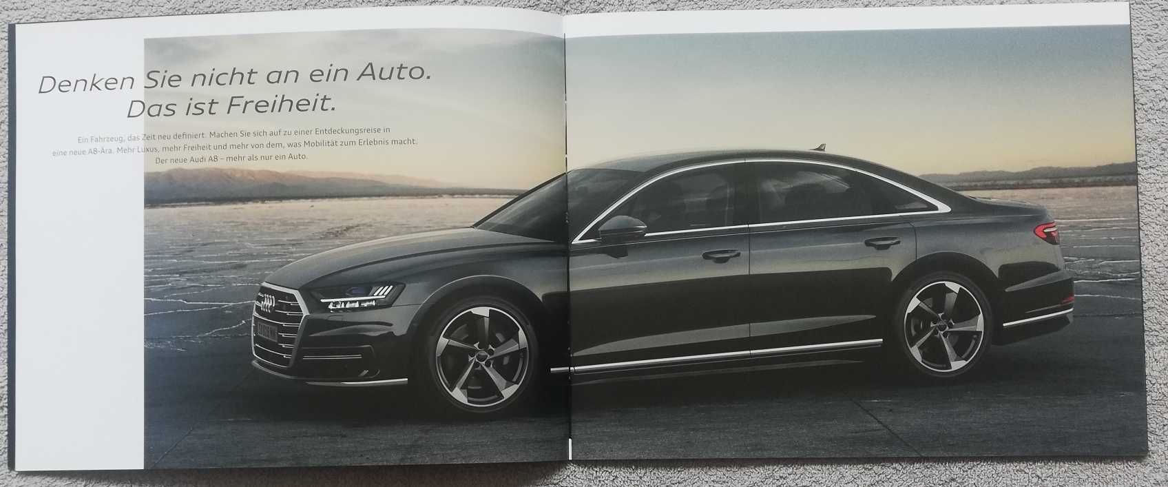 Prospekt Audi A8 rok 2017