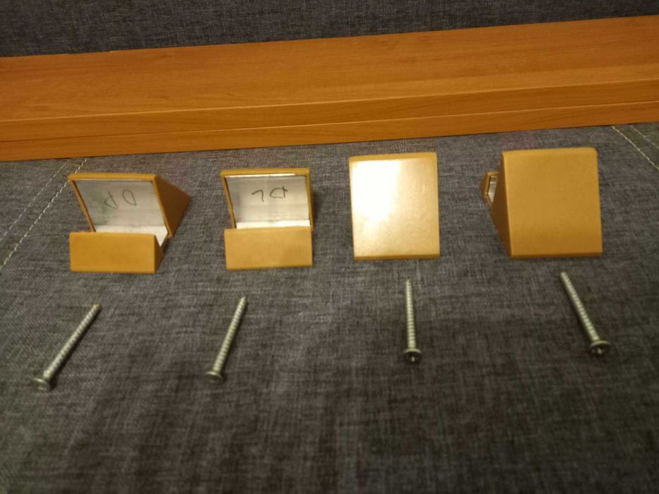 Półki ścienne wiszące 2 sztuki