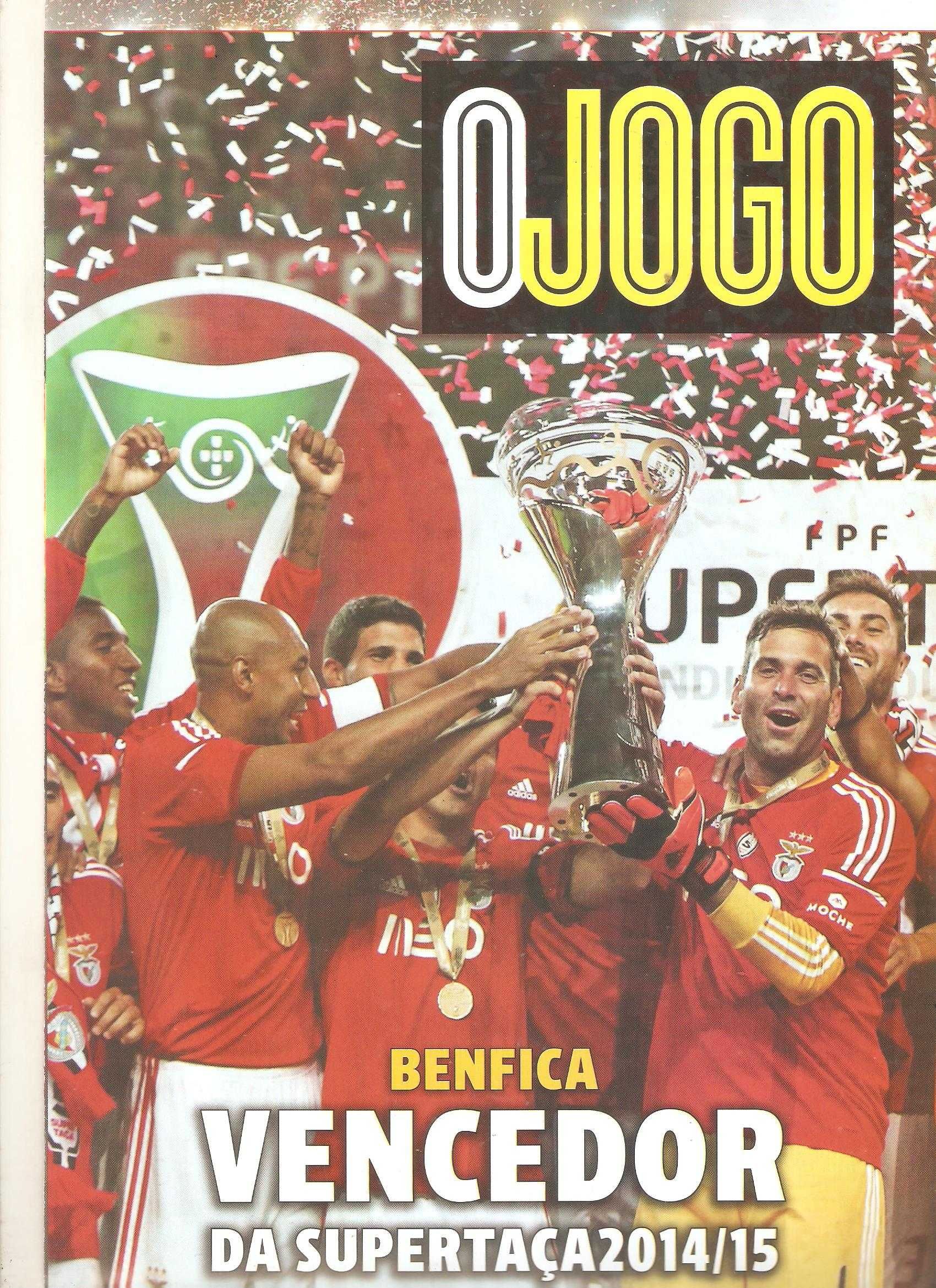 poster Benfica vencedor da Supertaça 2014/15