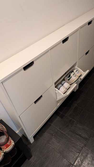 Sapateira STÄLL Ikea branco
Sapateira c/4 compartimentos, branco, 96x1