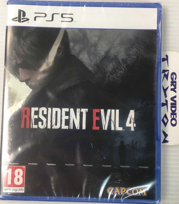 Resident Evil 4 PS5 Nowa / Poznań / Zamiana/ Sprzedaż