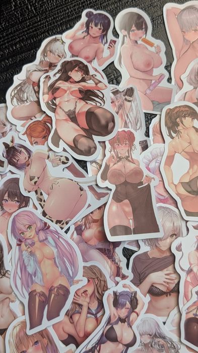 Набор аниме наклеек хентай скрапбукинг стикеры hentai anime