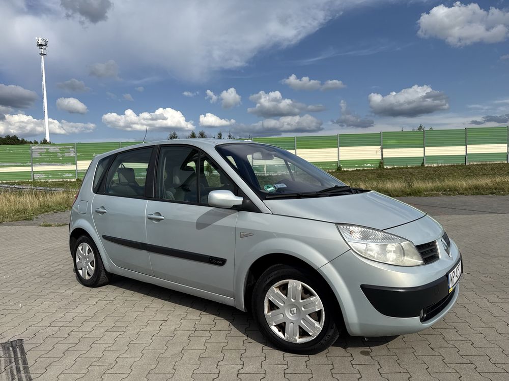 Renault Scenic 2004r 1.6 16v 110km/171tyś km przebieg/Klima/Ładny stan