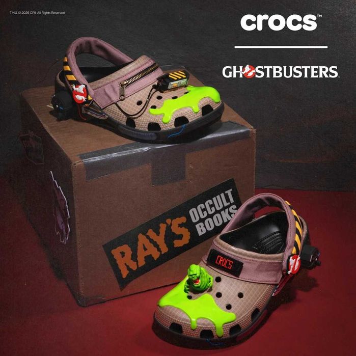 Клоги CROCS x GHOSTBUSTERS Classic Clogs!