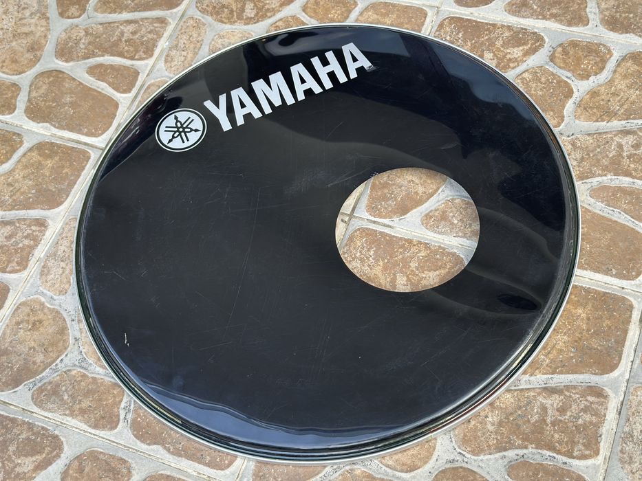 ++ YAMAHA Front Naciąg front z logo - remo PERKUSJA ++