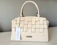 Nowa beżowa torebka guess kuferek bezowa shopper torba