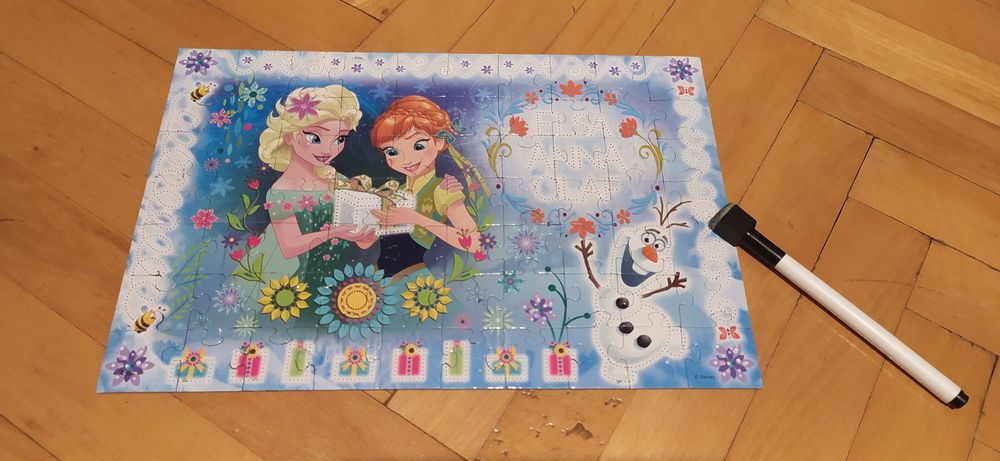 Puzzle frozen 70 i 54 el.