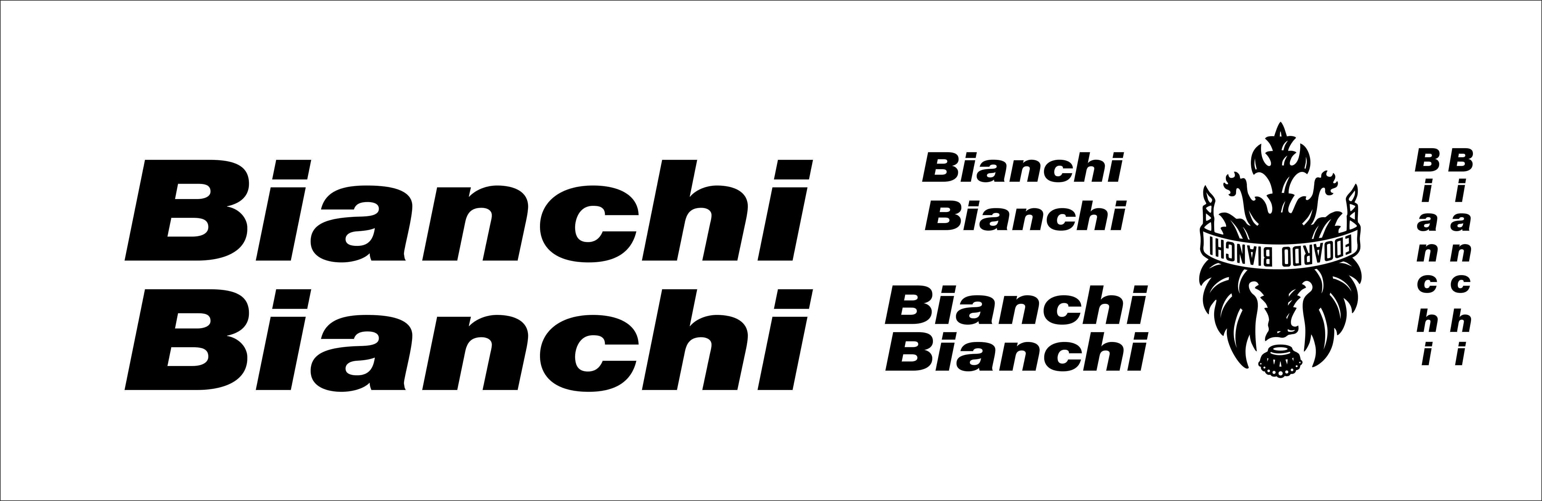 Bianchi Kit autocolantes