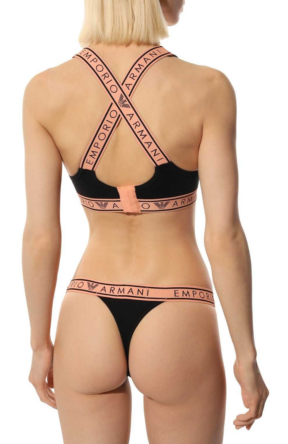 Emporio Armani Underwear Komplet 2 par damskich stringów black