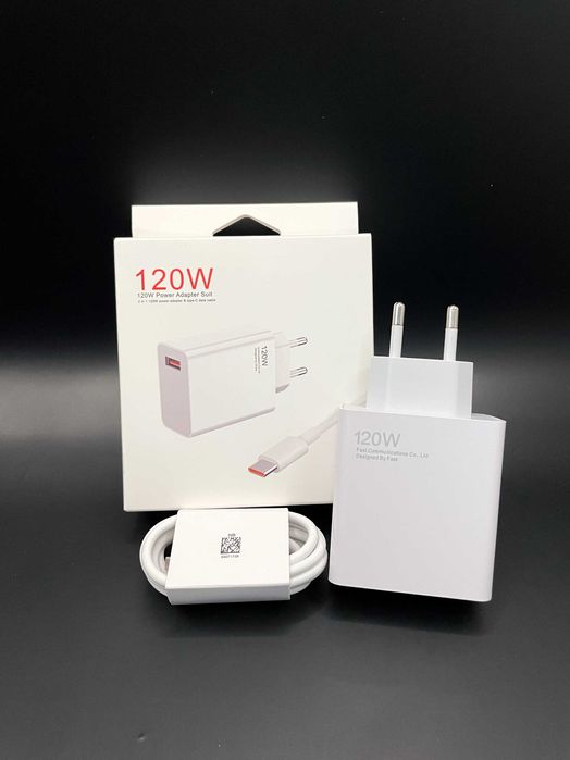 Ładowarka 120W i Kabel USB-C do Xiaomi Oppo Realme | GWARANCJA